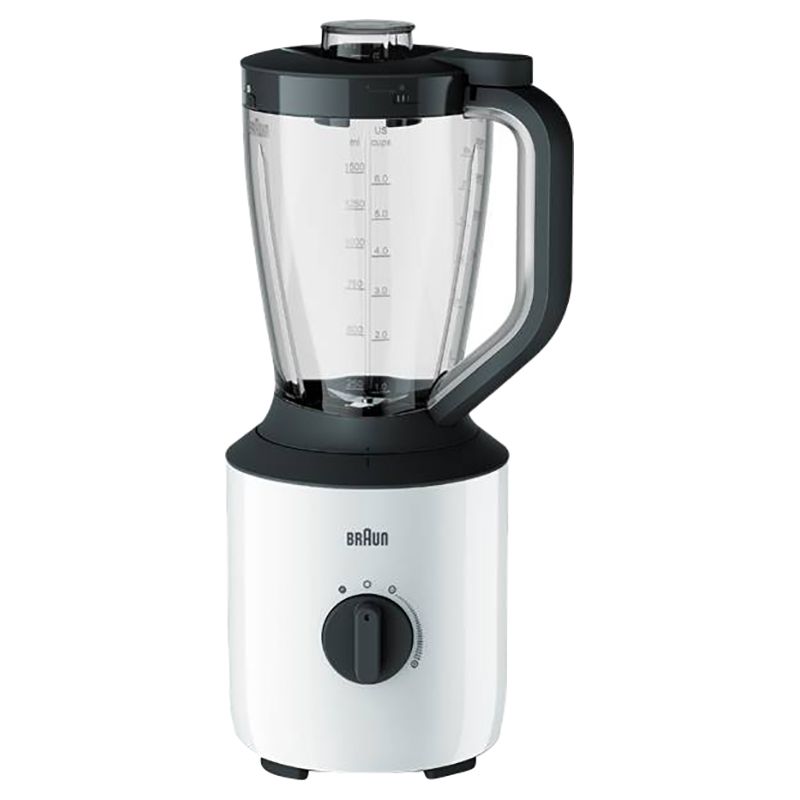Braun - PowerBlend Plastic Jug Blender - 800W - White
