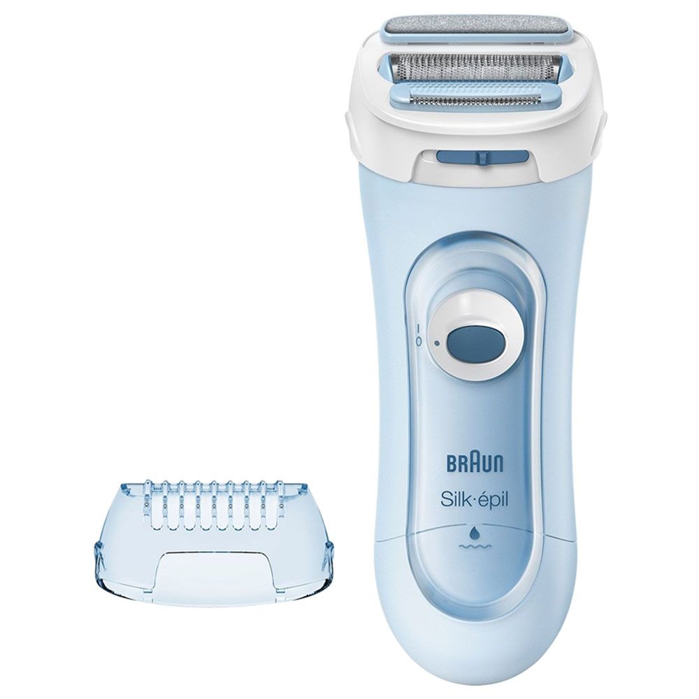 Braun - LS 5160 Lady Shaver with 4 Attachment - Blue