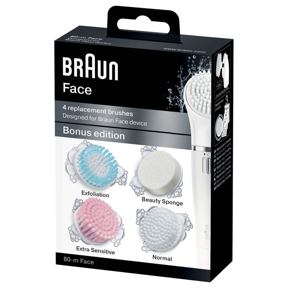 Braun - Silk-Epil Face 80-M Bonus Edition - Silver