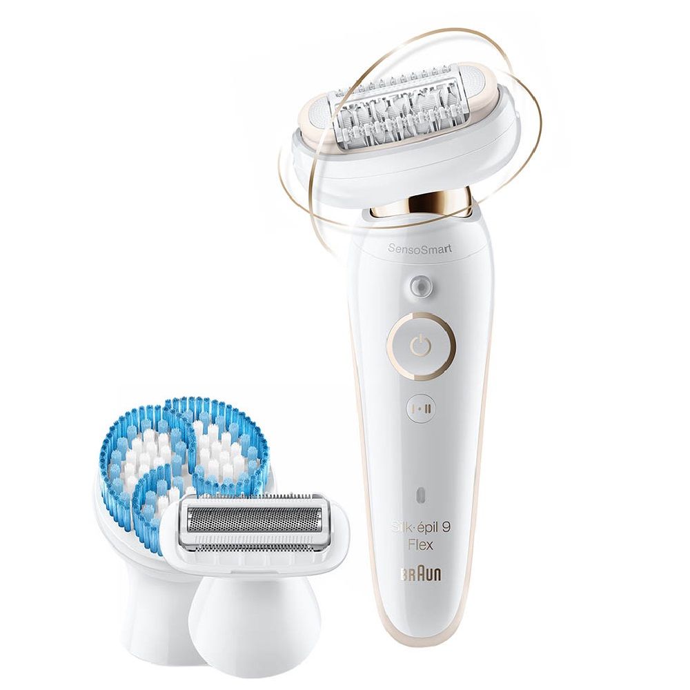 Braun - 3D Silk 9 Flex Beauty Set Epilator Hair Removal - White