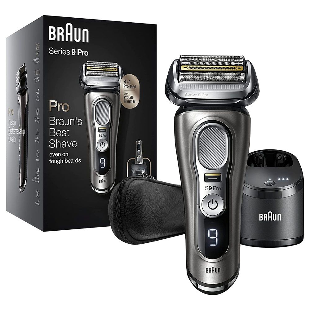 Braun - Series 9 5-in-1 Pro Wet/Dry Self-Cleaning Shaver - 9465Cc