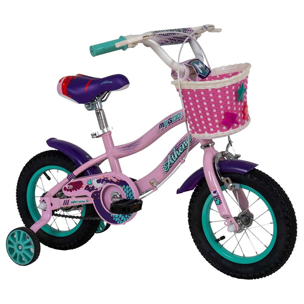 Mogoo - Athena Kids Bicycle - 12 Inch - Light Pink