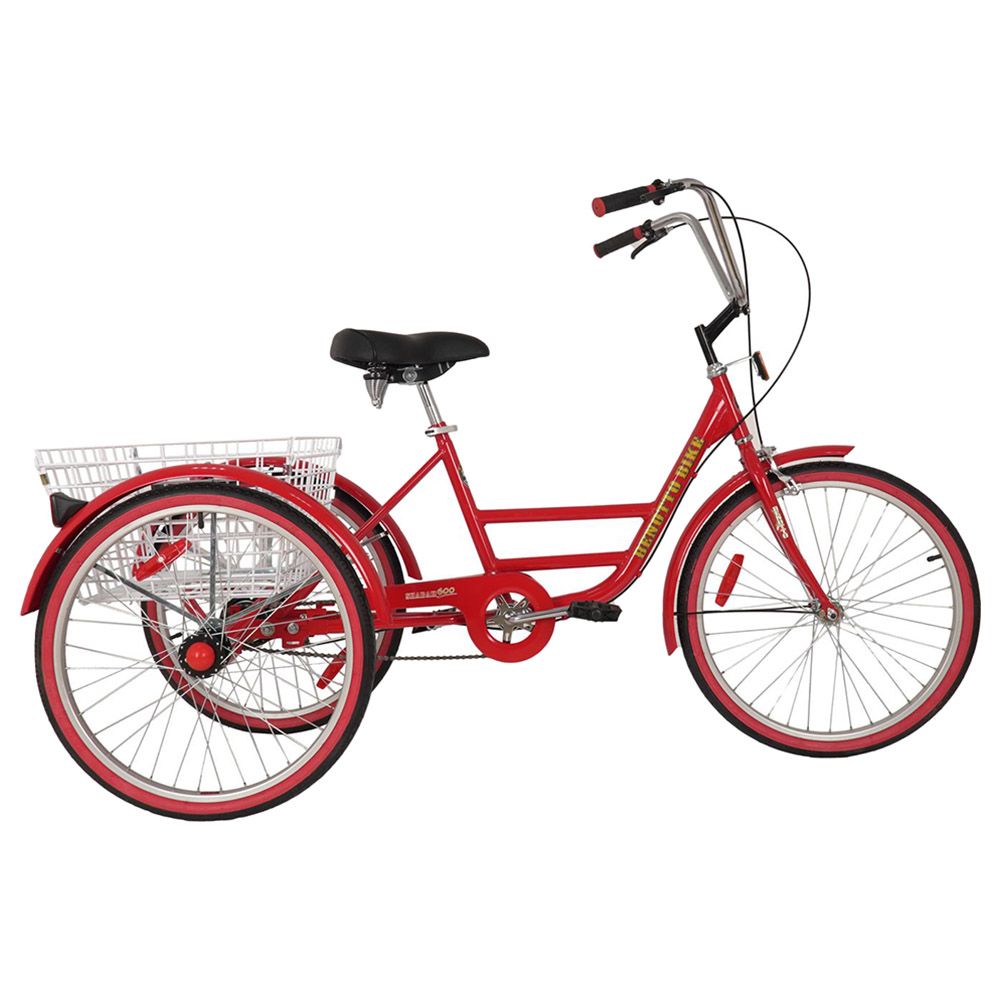 Mogoo - Benotto Adult Tricycle 24-inch - Red