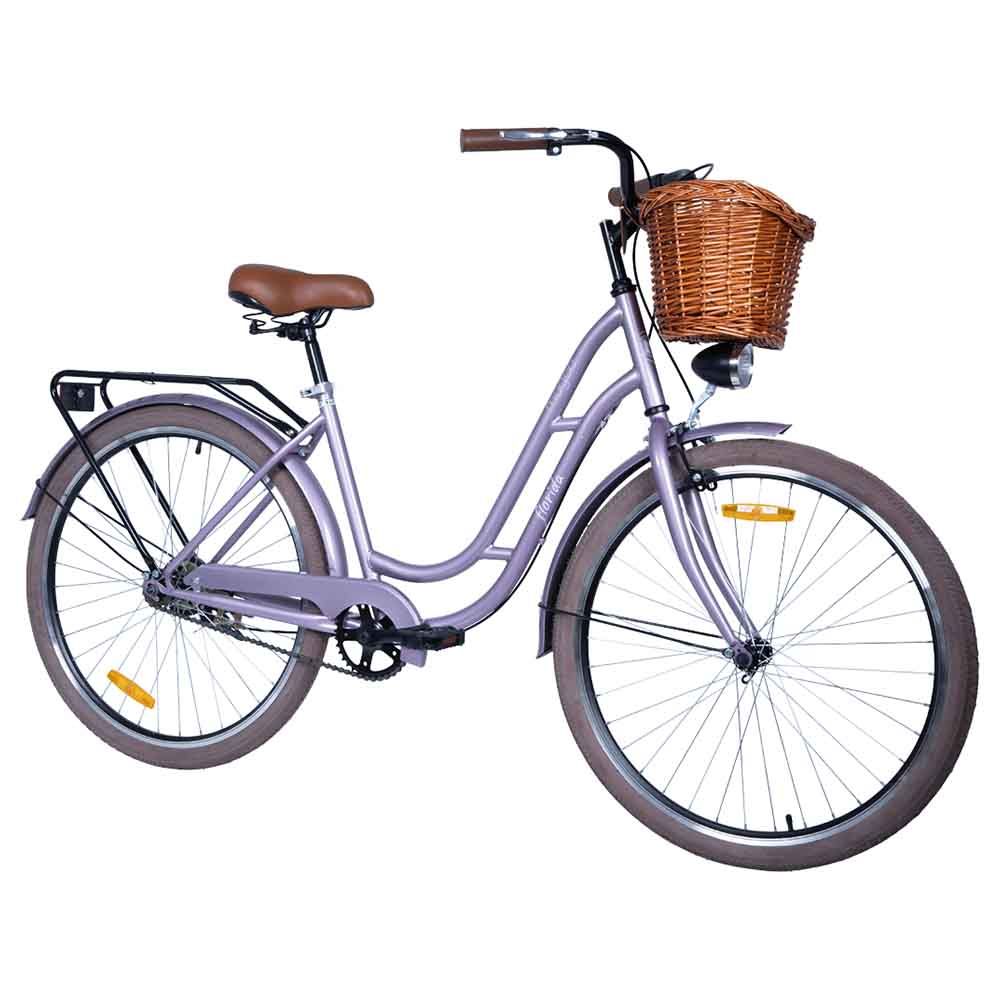 Mogoo - Florida 26" Cruiser Bike - Lavender