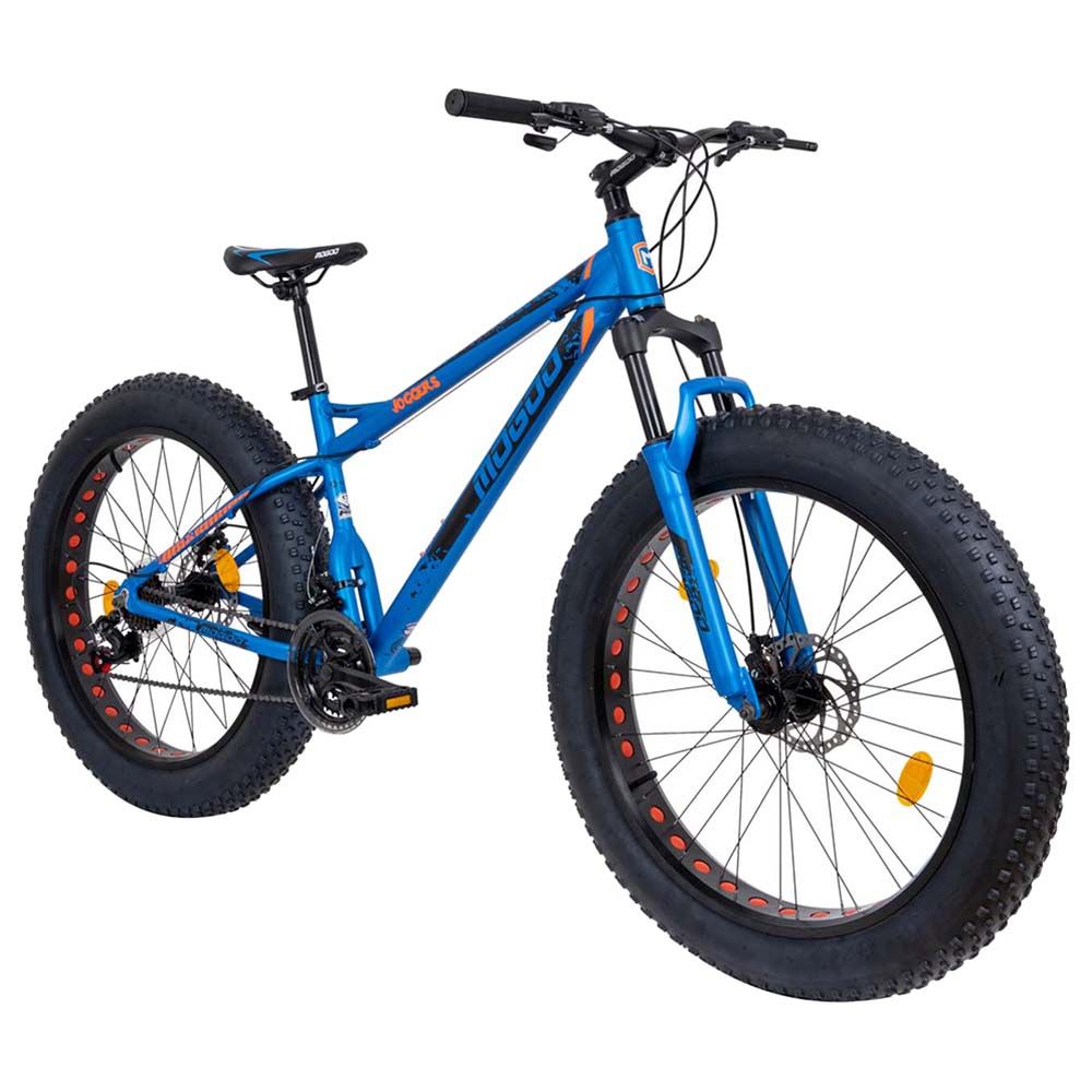 Mogoo - Joggers Fat Mountain Bicycle - 26-inch - Blue