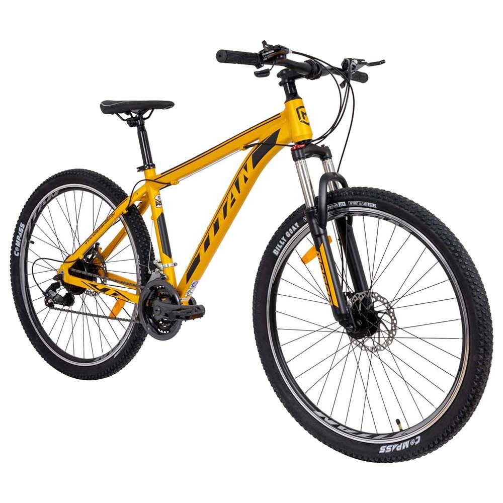 Mogoo - Titan Mountain Bicycle 27.5-inch - Yellow