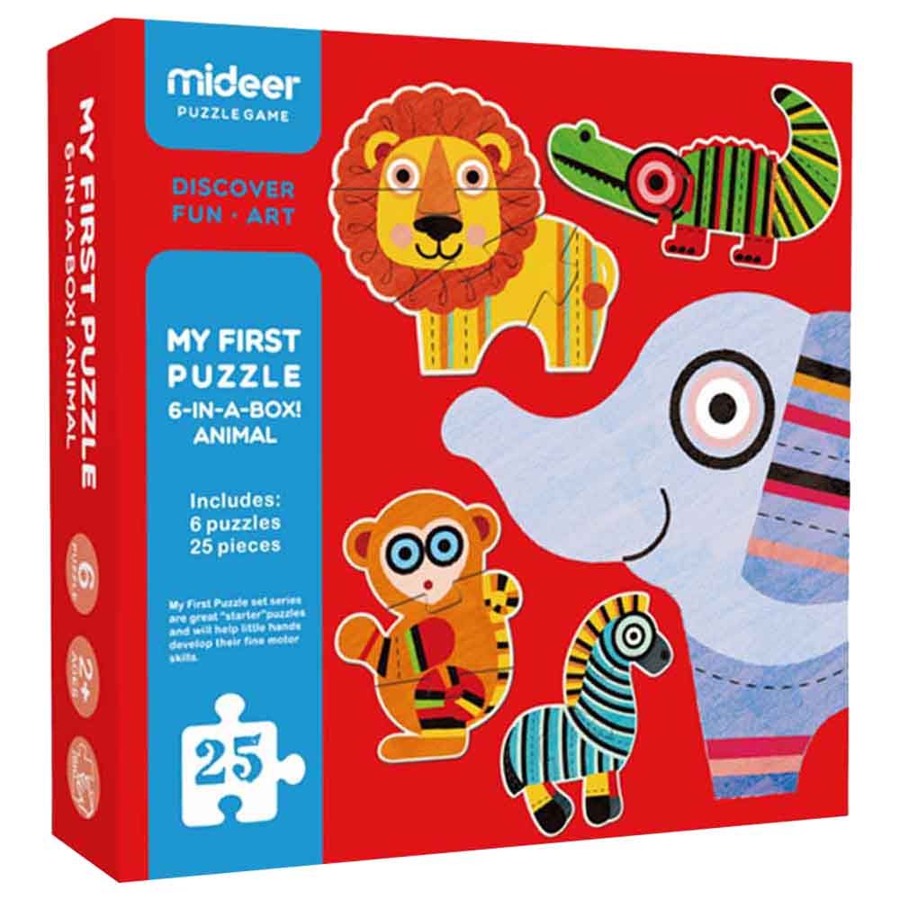 Mideer - My First Animal Puzzle 25pcs