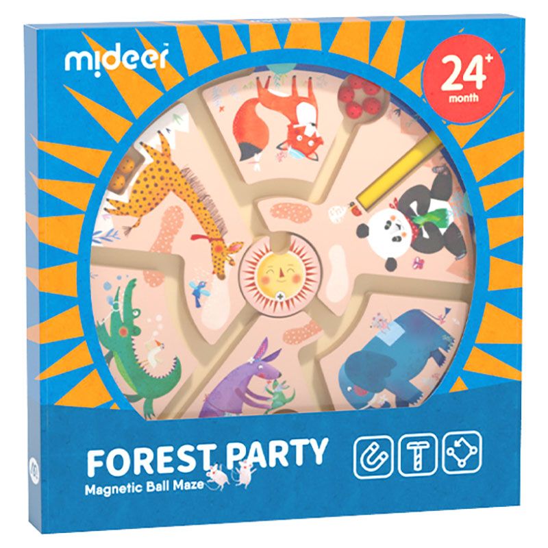 Mideer - Magnetic Ball Maze - Forest Party