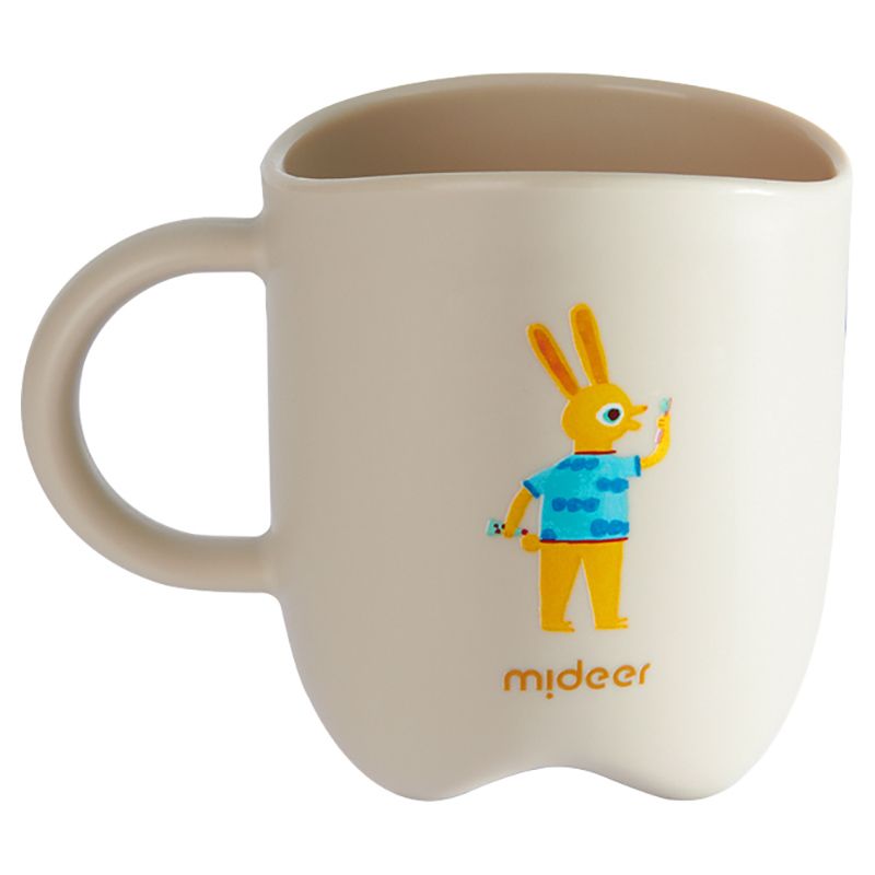 Mideer - Baby Toothbrush Cup - Forest Brown