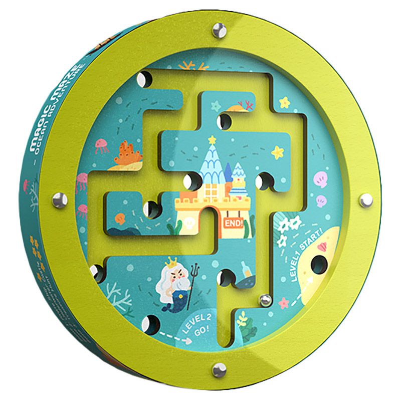 Mideer - Double Sided Steel Ball Maze - Ocean Adventure