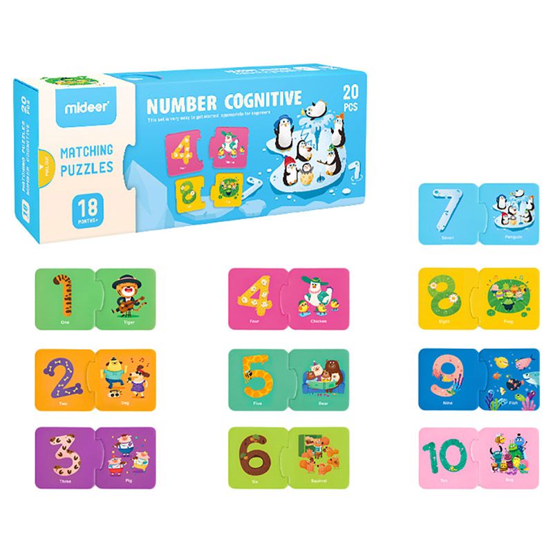 Mideer - Number Cognitive Matching Puzzle