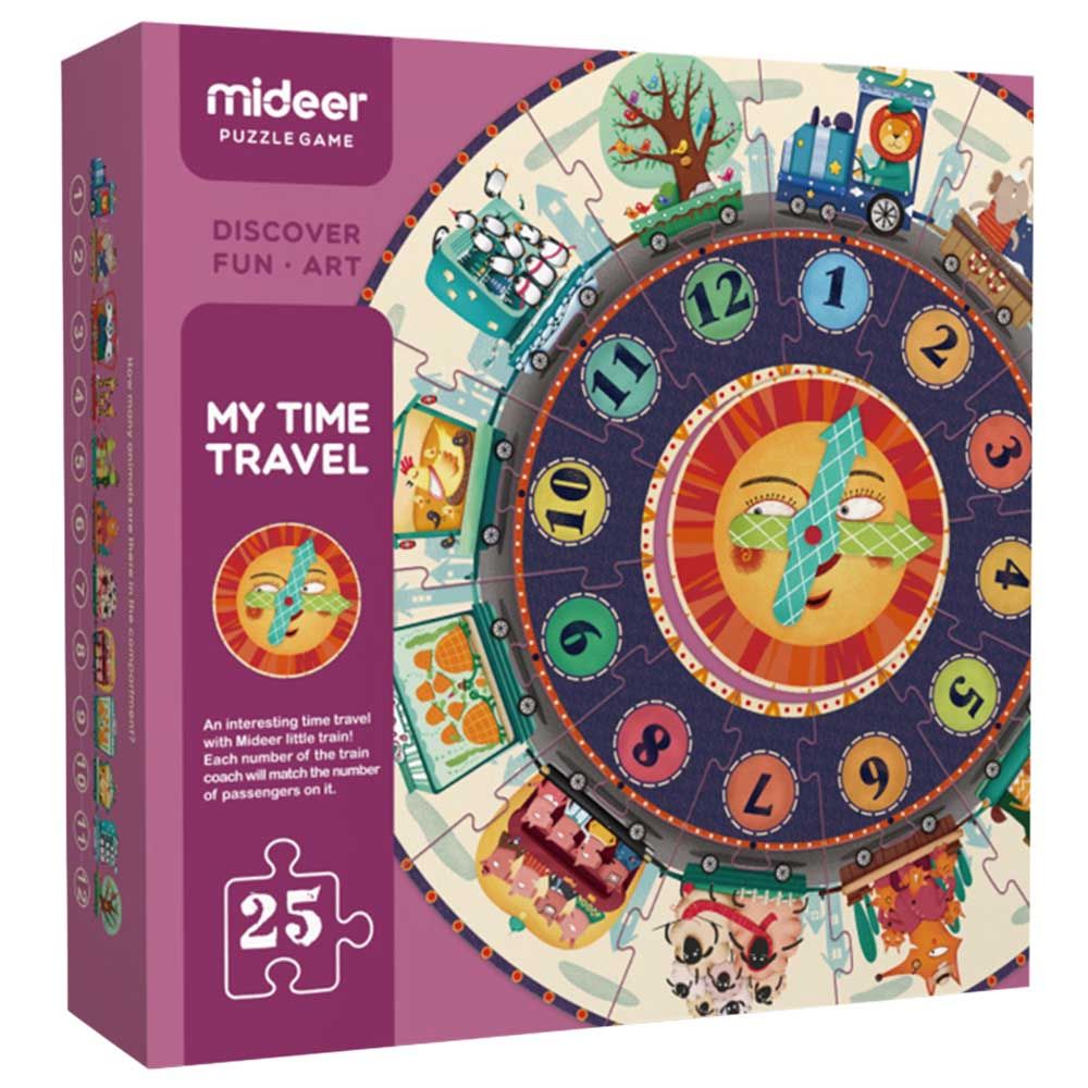 Mideer - My Time Travel Puzzle 25pcs