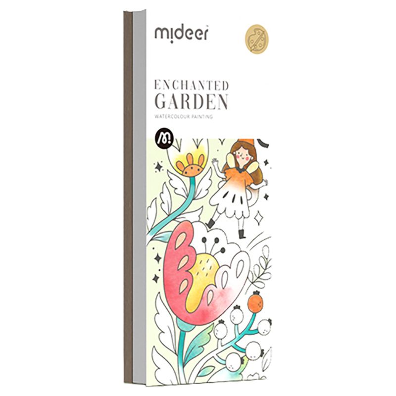 Mideer - Paint w/ Water Booklet - Enchanted Garden