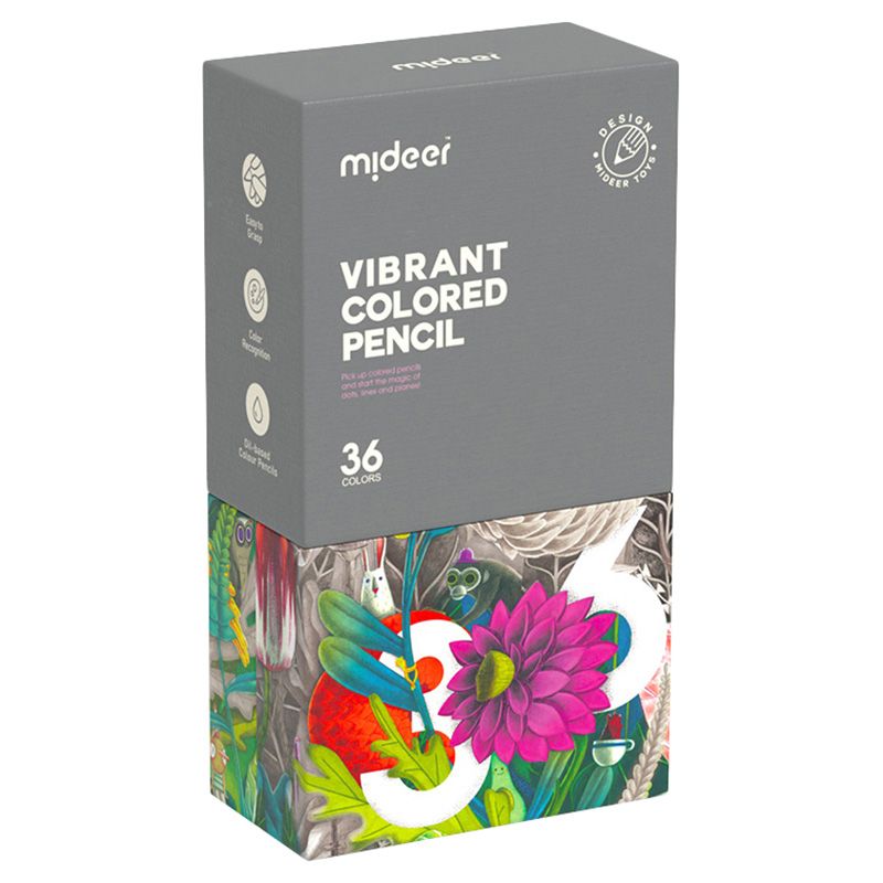 Mideer - Mideer Vibrant Coloring Pencils - 36