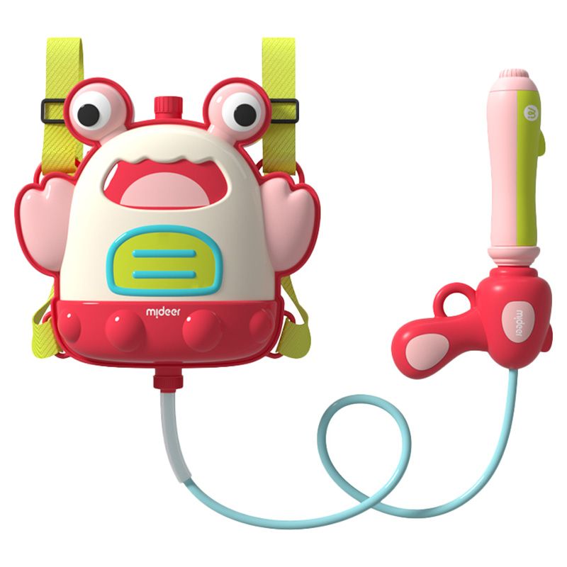 Mideer - Water Blaster Backpack - Crab - Red