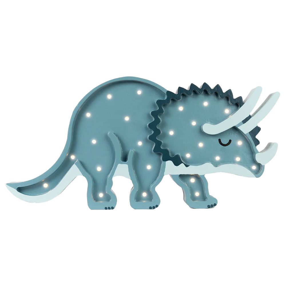 Lovely Baby - Little Lights - Triceratops - Blue