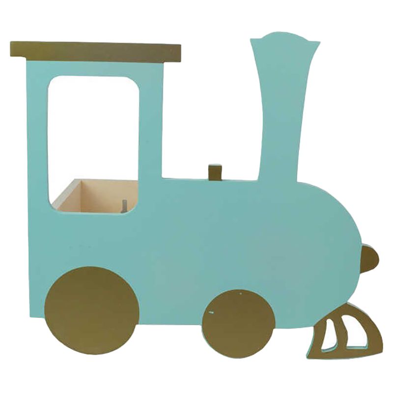 Lovely Baby - Wooden Train Shelf - Engine