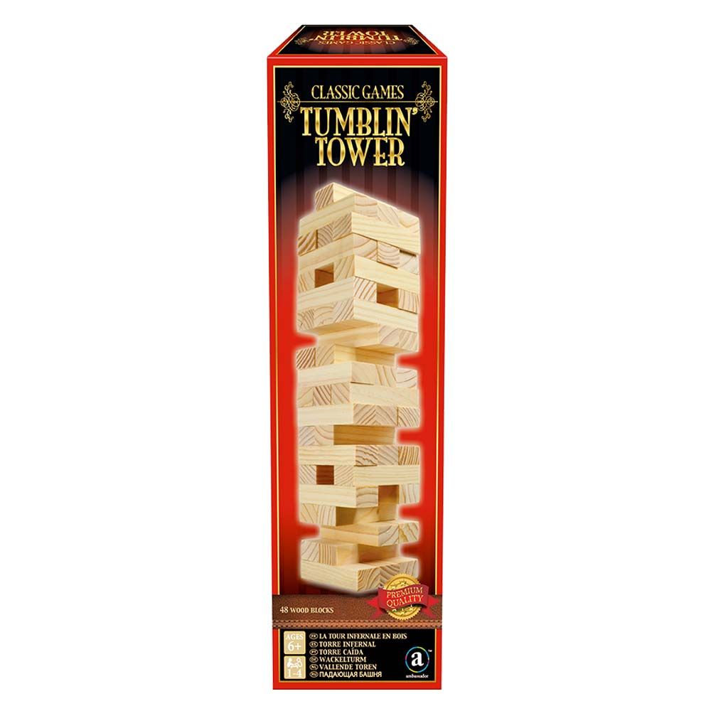 Merchant Ambassador - Classic Wood Tumblin Tower - Beige