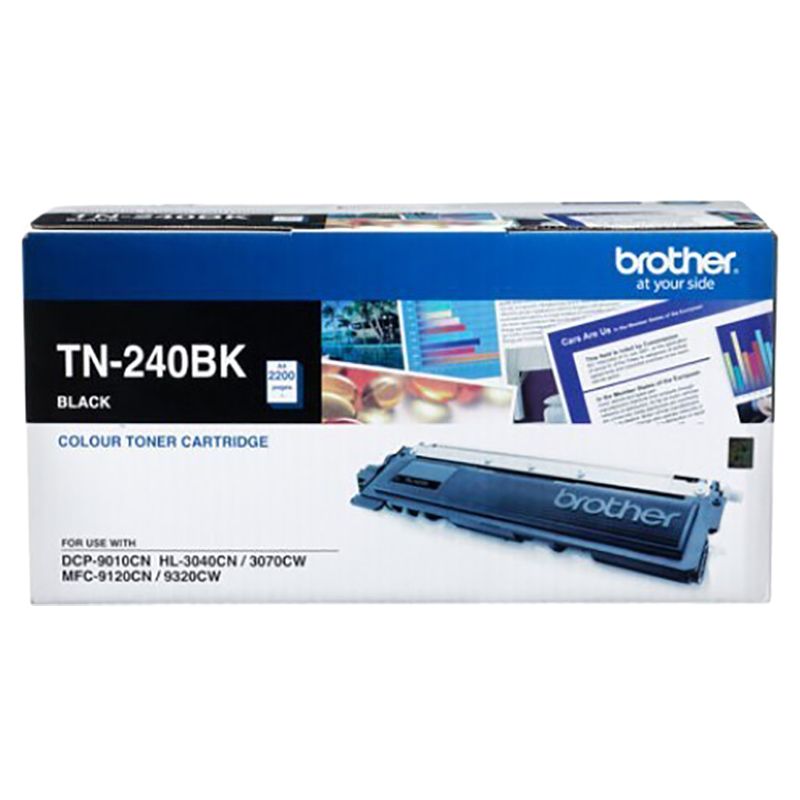 Brother - TN-240BK Toner Cartridge - Black