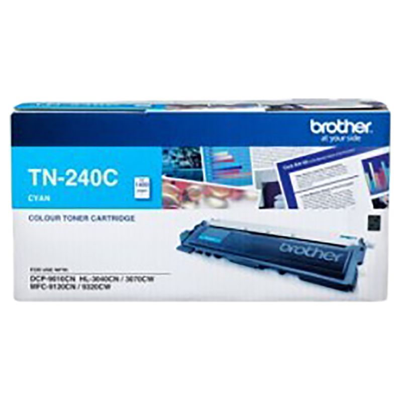 Brother - TN-240 Toner Cartridge - Cyan