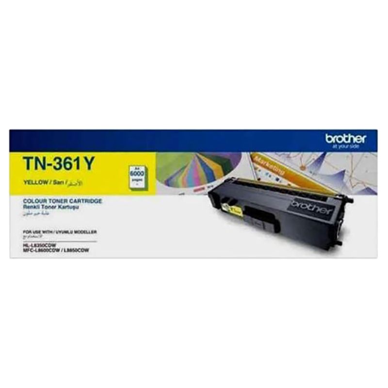 Brother - TN-361 Toner Cartridge - Yellow