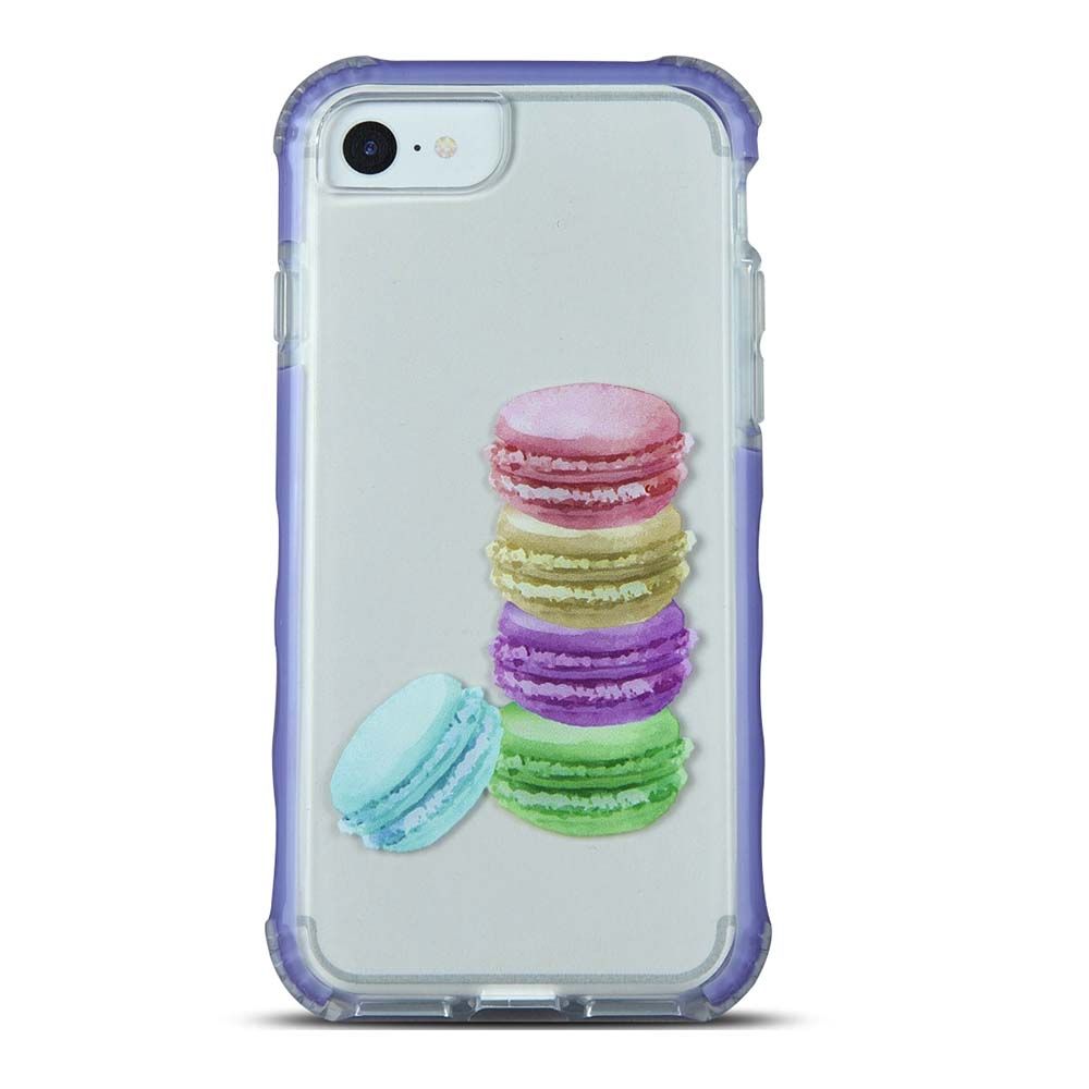 iOrigin - iPhone 7 Clear Bumper Case - Macarons