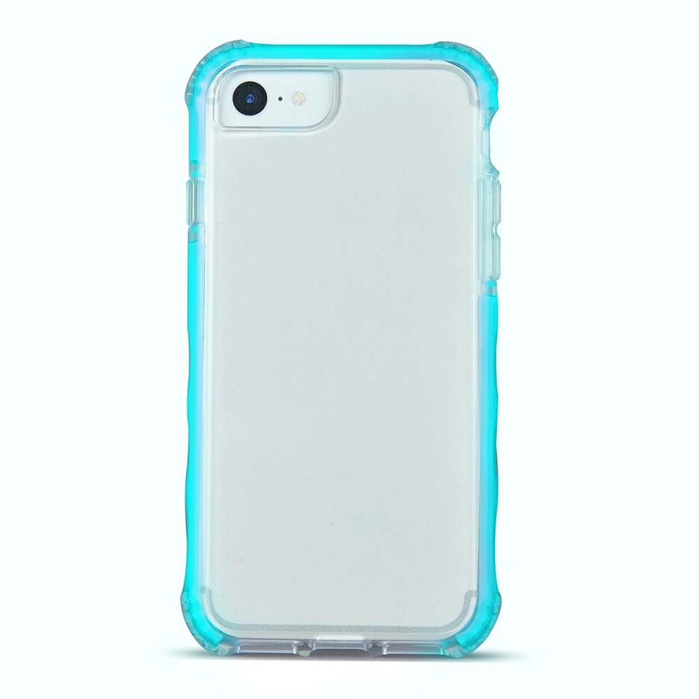 iOrigin - iPhone 7 Clear Bumper Case - Turquoise