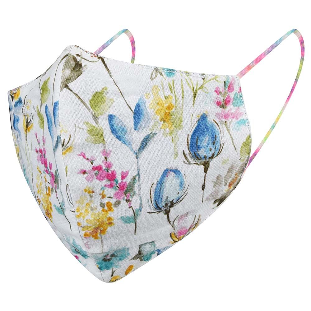 ProMax - Protective 3-Layered Reusable Face Mask - Floral