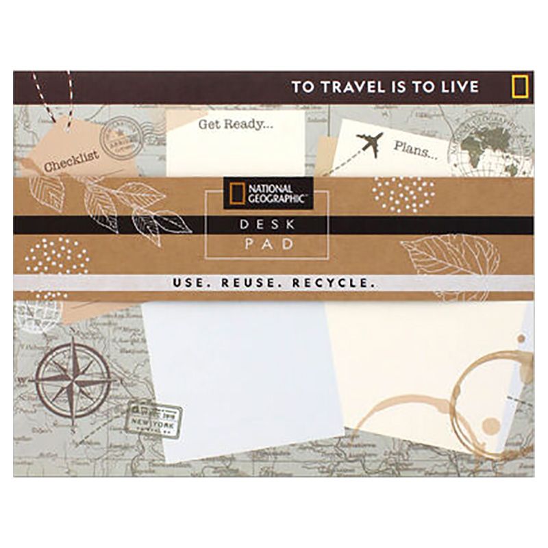 National Geographic - To-Do Desk Pad - 52 Sheets