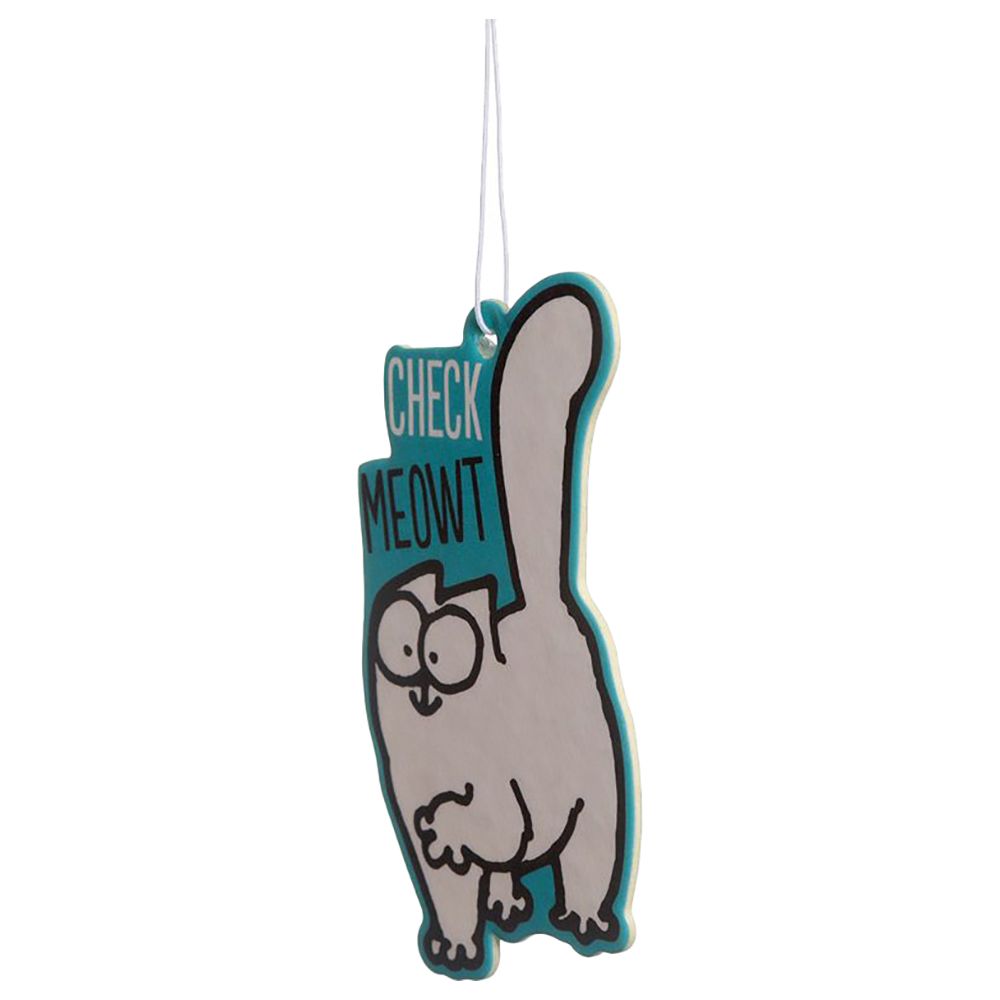 Puckator - Simon's Cat Check Meowt Vanilla Air Freshener