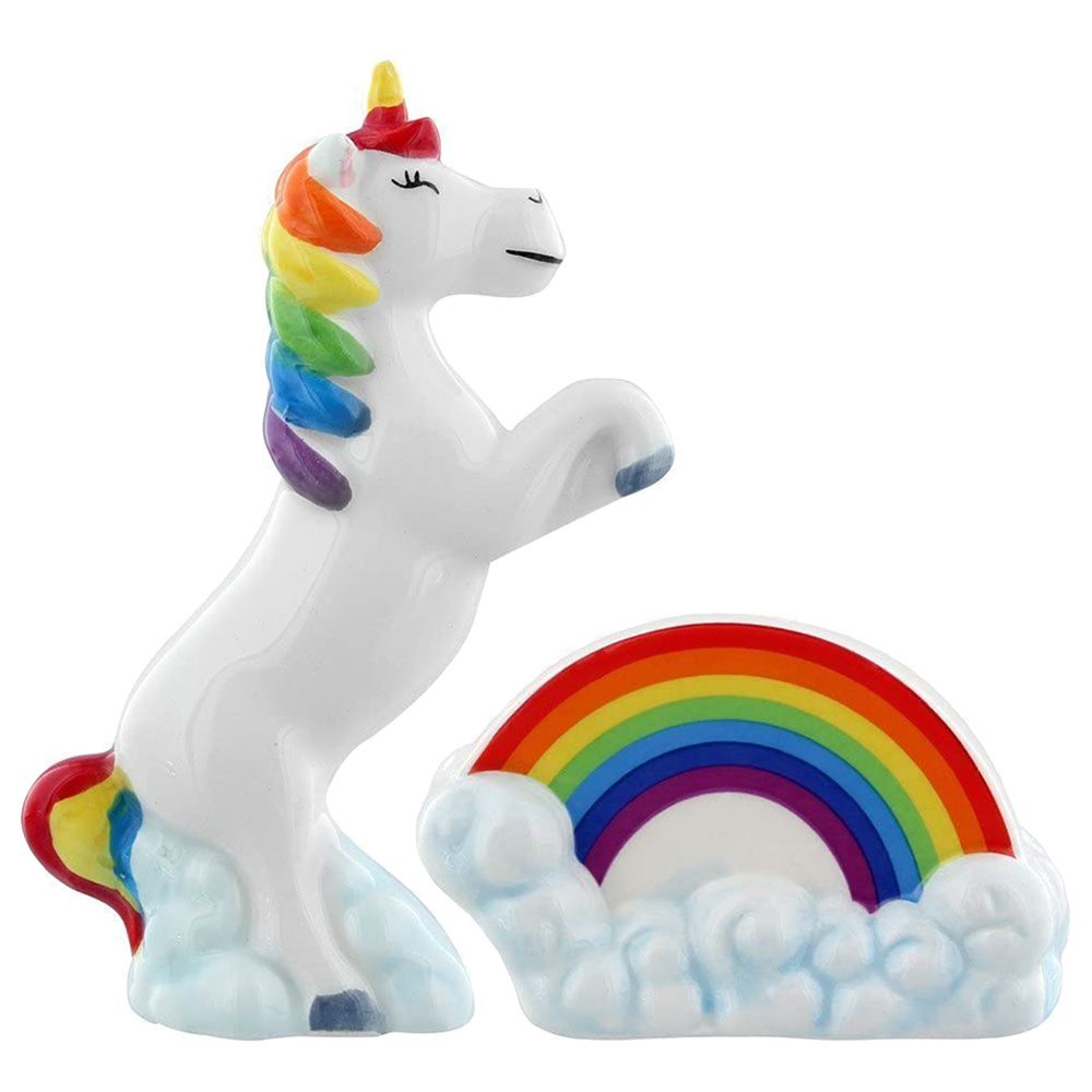 Puckator - Unicorn On Rainbow Salt & Pepper Set