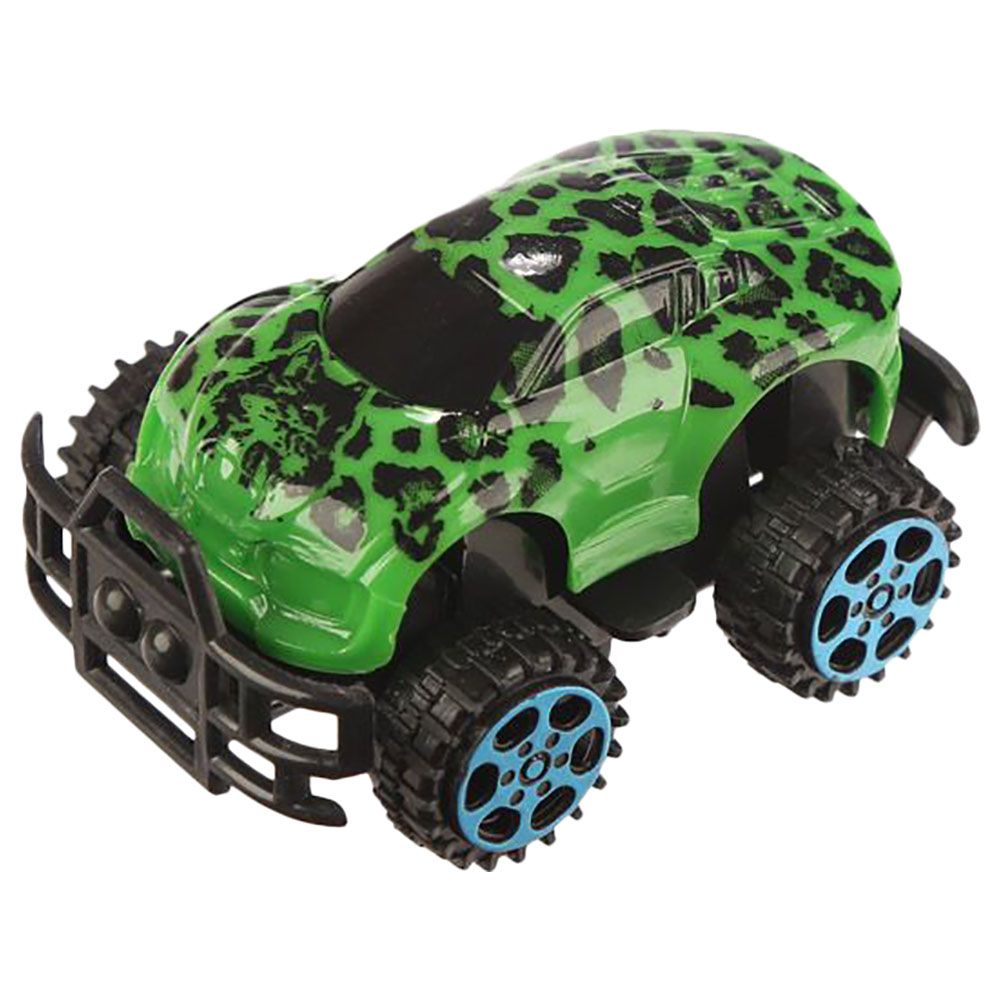 Puckator - Mini Jungle Pull Back Car - Green