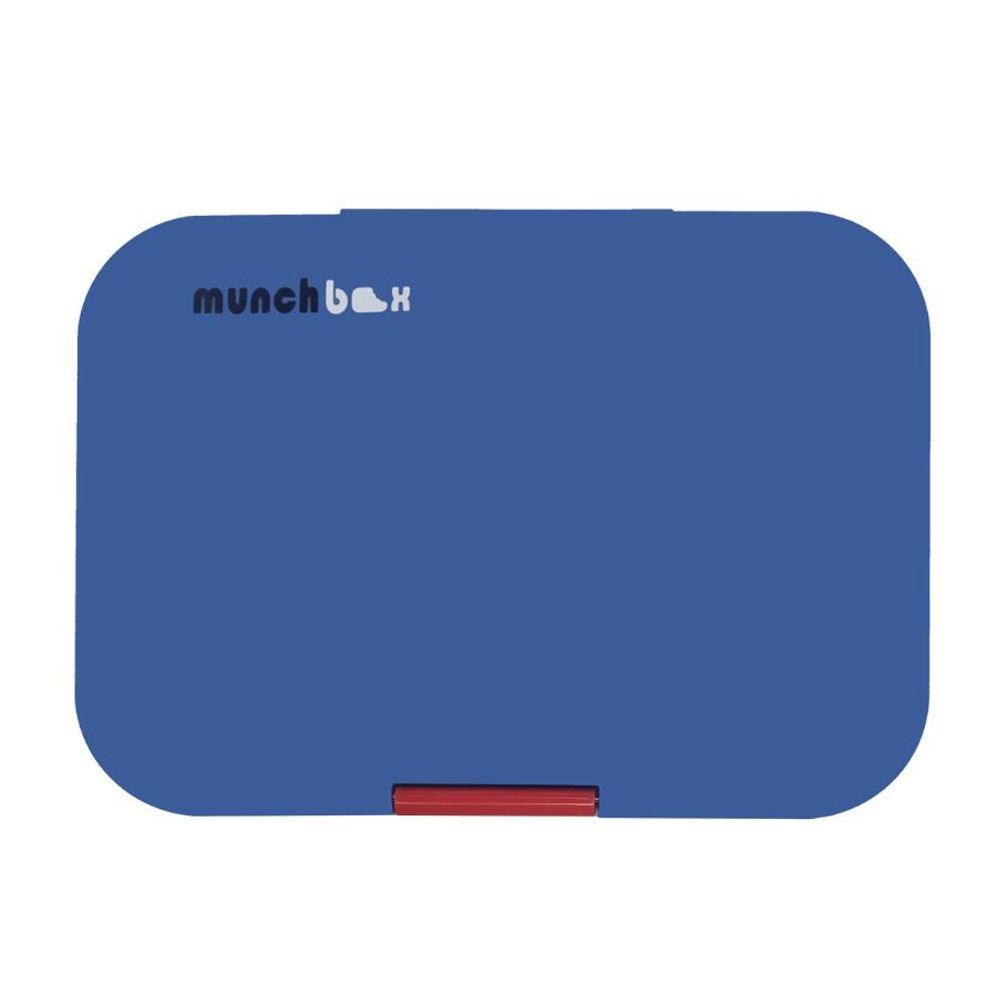 Munchbox Bento - Maxi 6 Compartments Lunchbox - Blue Hero