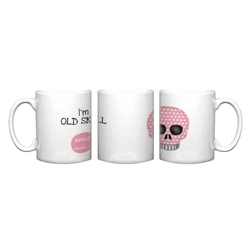 emoji - I'M Old Skull Noa Mug - White