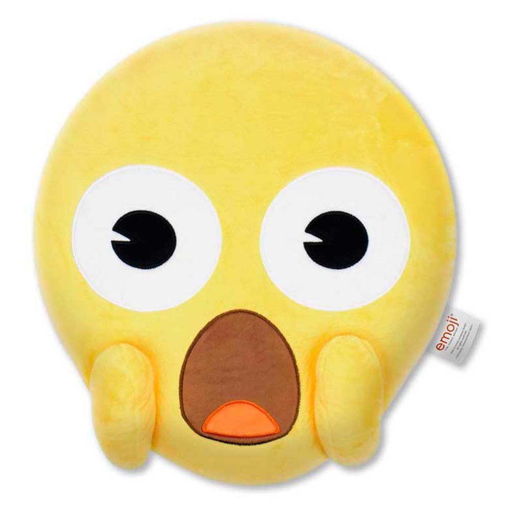 emoji - Pillow Screem Embroidered - Yellow