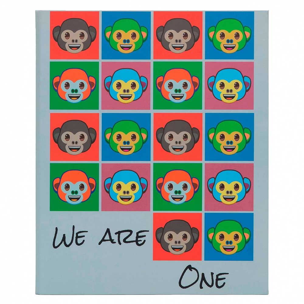 emoji - We Are One Ring Binder