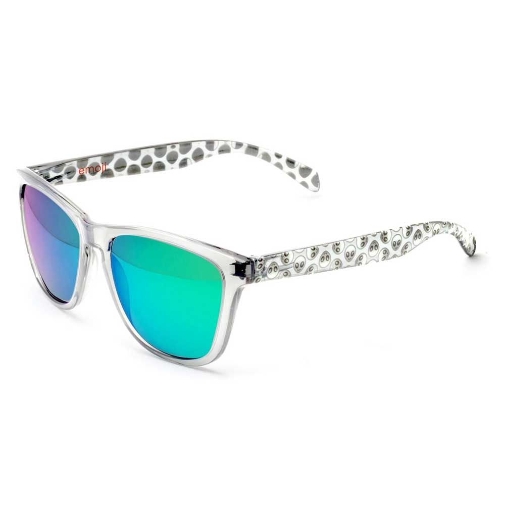 emoji - Sunglasses Alien - Bright White