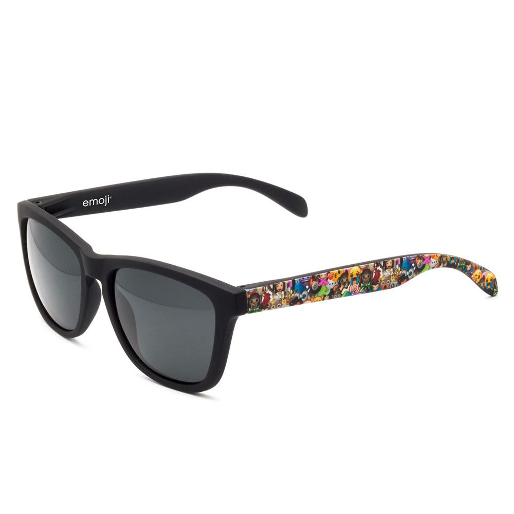 emoji - Sunglasses Total - Ice Blue & Black