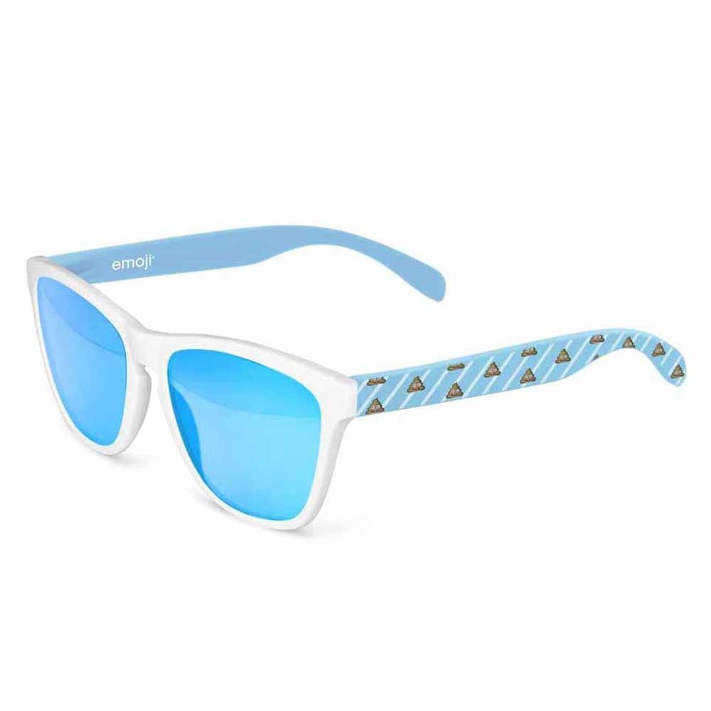 emoji - Sunglasses for Kids Poop - Ice Blue