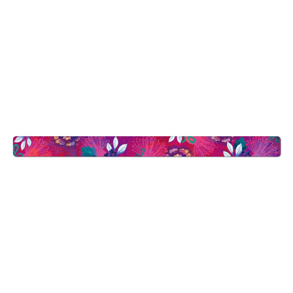 Mon Petit Art - Metallic Ribbon - Pink flowers