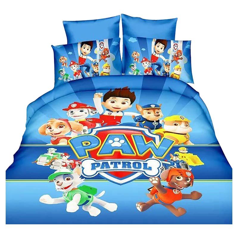 UKR - Paw Patrol Printed Kids Bedding Set