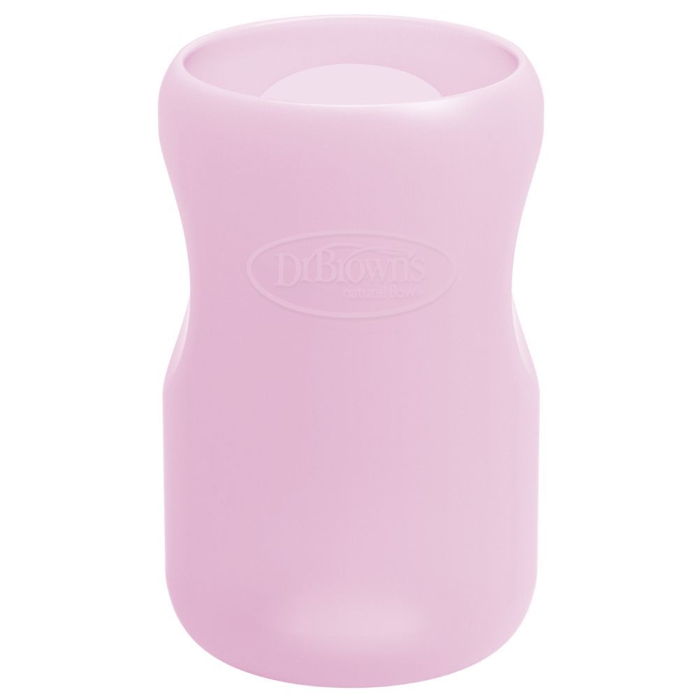 Dr. Brown's - W-N Glass Bottle Sleeve - 270ml - Pink