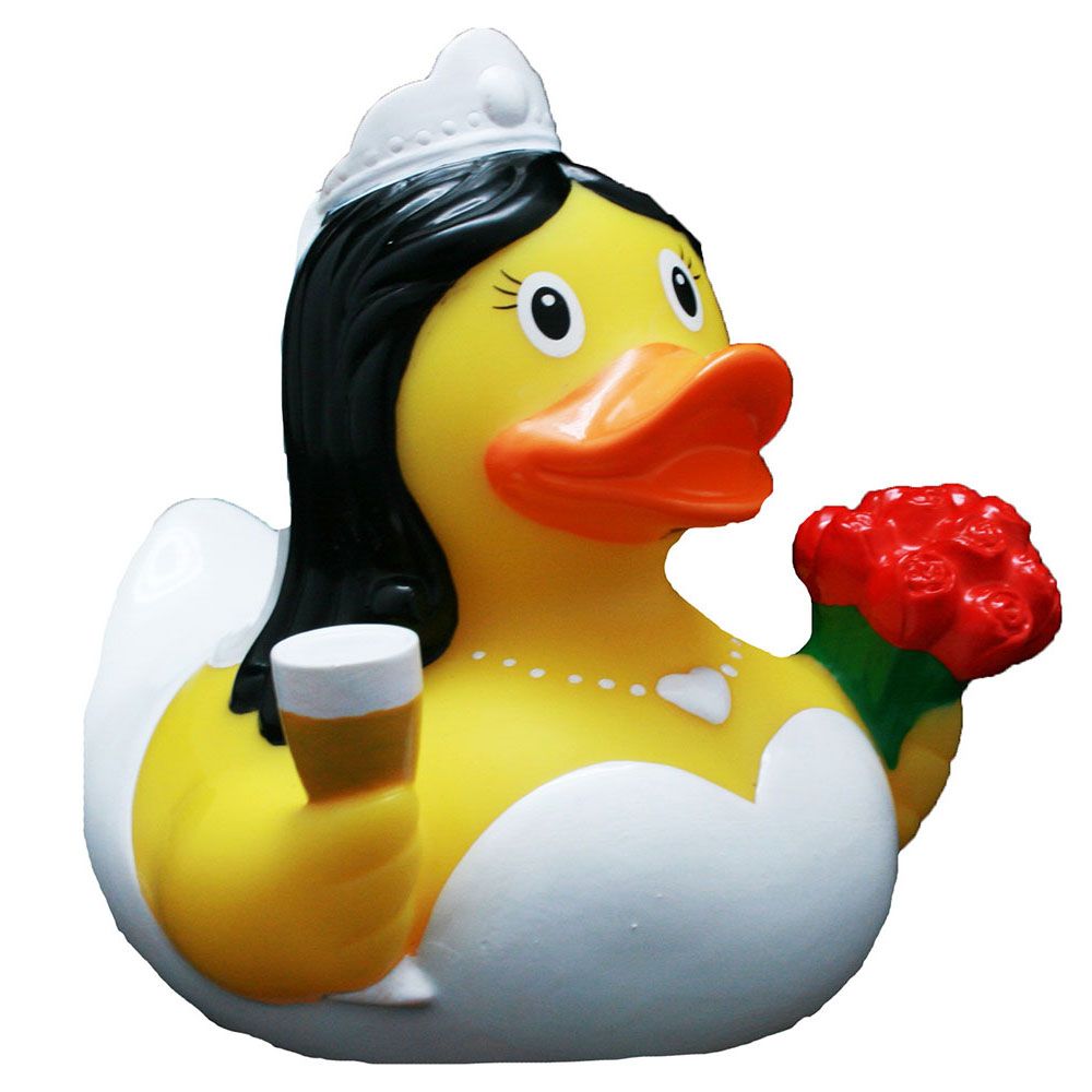 LILALU - Mini Bride Rubber Duck Design