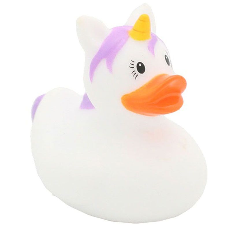 LILALU - Mini Unicorn Duck Design - White