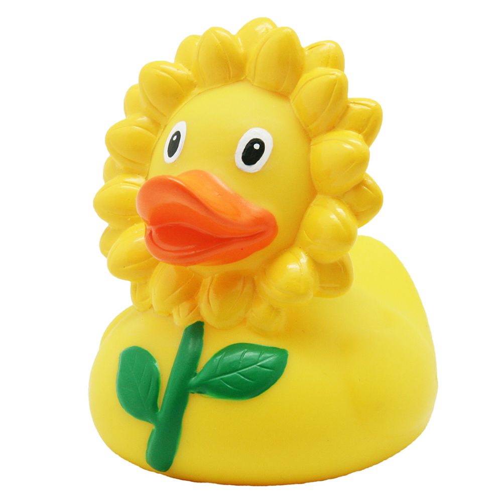 LILALU - Sunflower Rubber Duck - Yellow