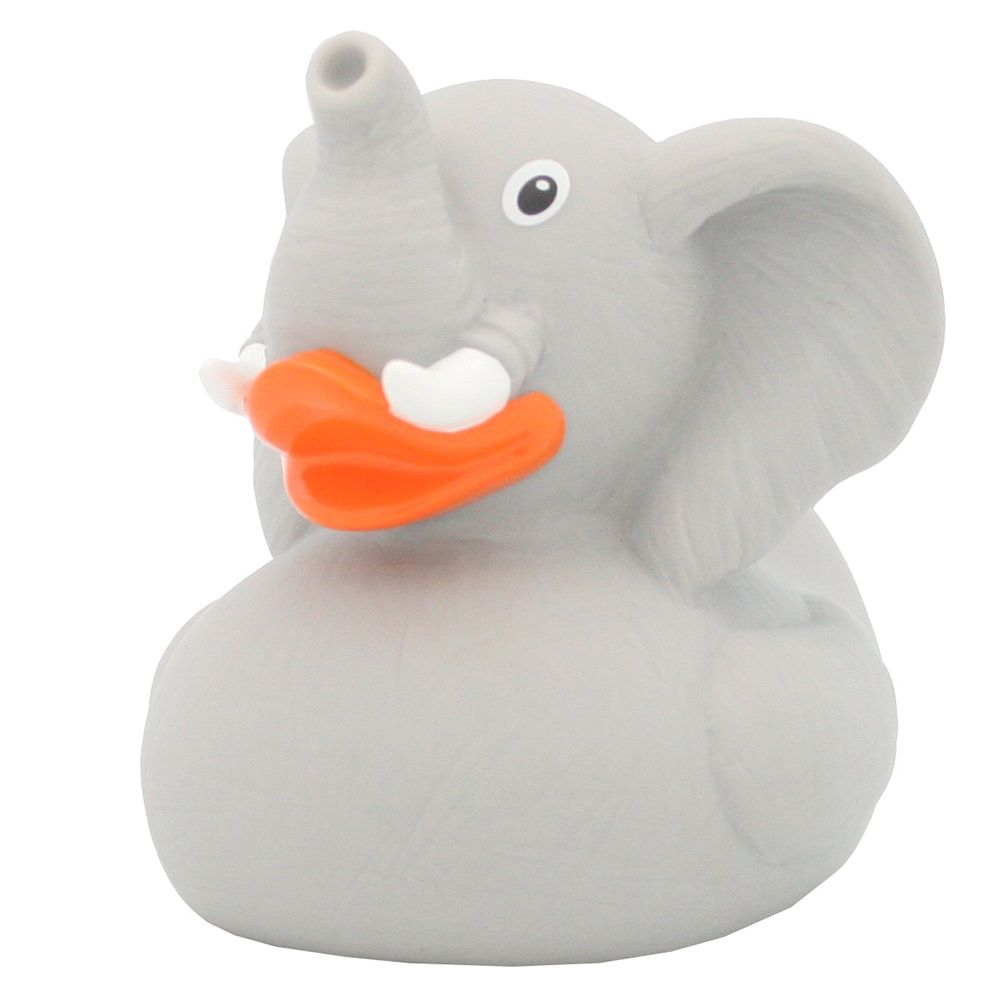 LILALU - Elephant Rubber Duck - Grey