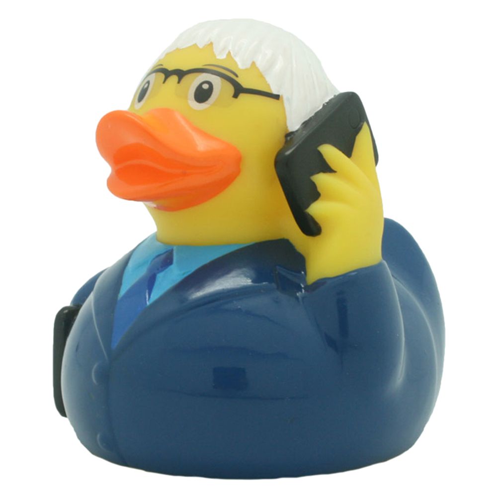 LILALU - Business Man Rubber Duck - Blue