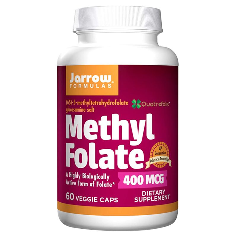 Jarrow - Formulas Methyl Folate Capsule 400Mcg 60's