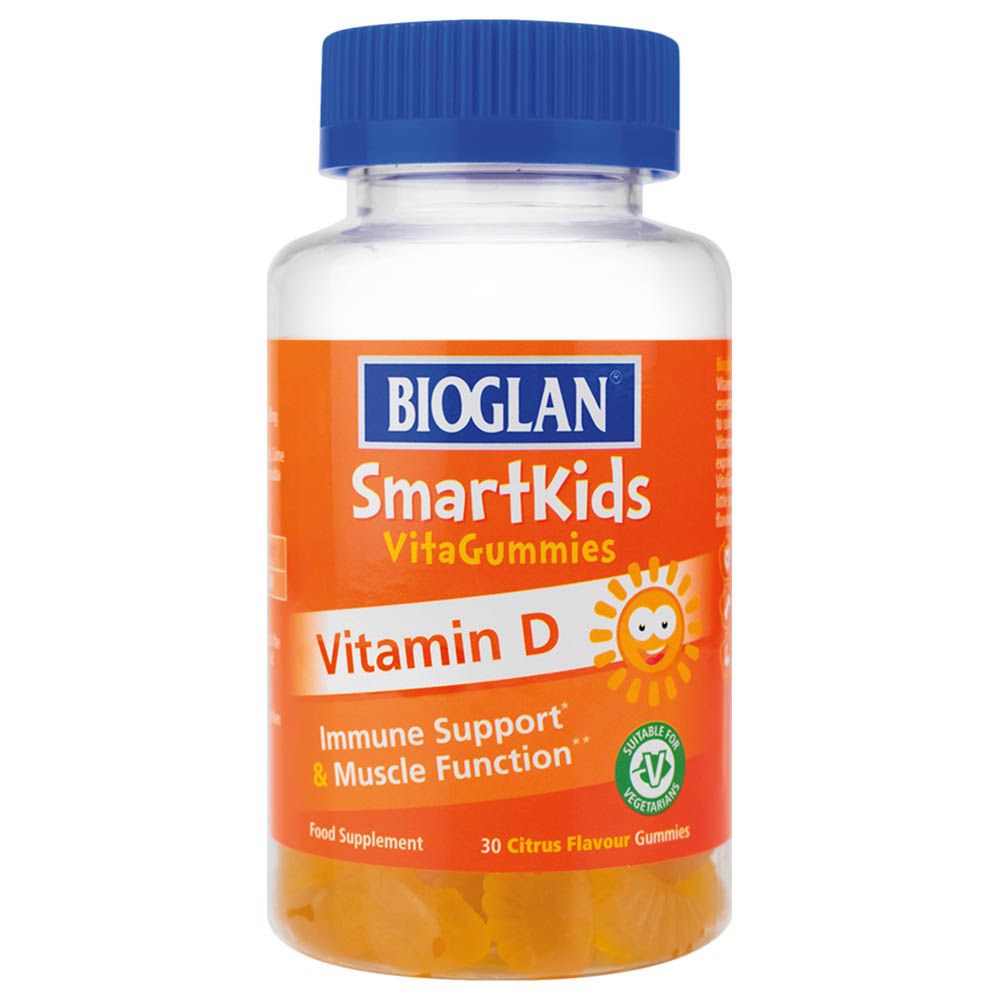 Bioglan - SmartKids Vitamin D Gummies Citrus Flavour 30'S