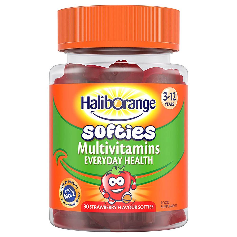 HalibOrange - Kids Multivitamin Softies Strawberry 30'S